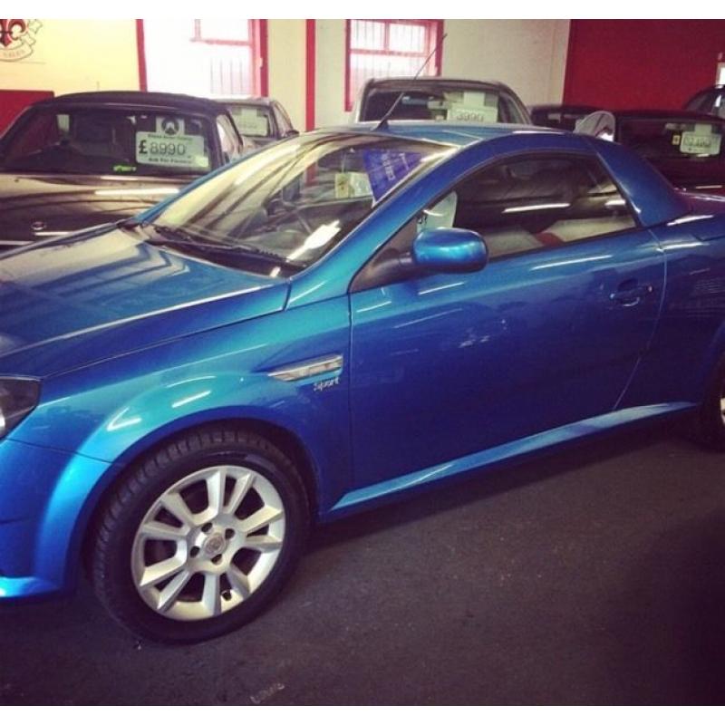 Vauxhall tigra Sport 1.8, petrol , Electric blue, 80k