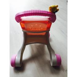 Pink pram walker