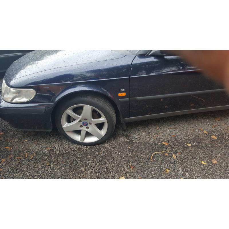 saab turbo convertible SE full service history new mot. 2 OWNER 88000