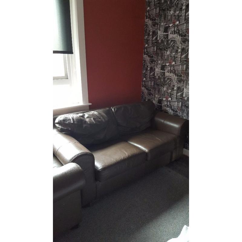 Sofa and chair