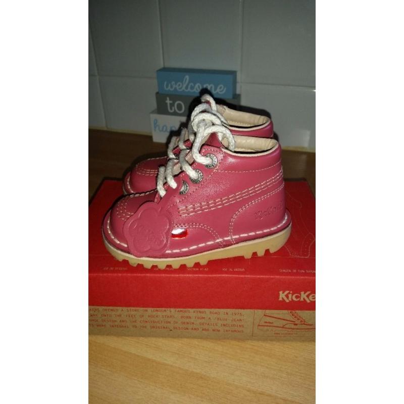 Infant size 5 kickers boots