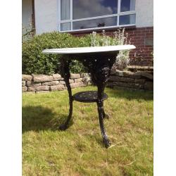 Restored Art Deco Style Garden Table