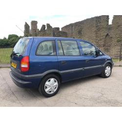 Vauxhall Zafira 1.6i 16v Club 7 Seater NEW MOT FSH