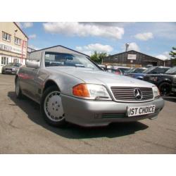 1990 MERCEDES SL300 SL300 24 VALVE JUST 50000 MILES BY 2 OWNERS REMARKABLE