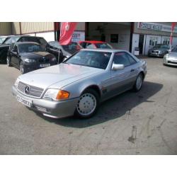 1990 MERCEDES SL300 SL300 24 VALVE JUST 50000 MILES BY 2 OWNERS REMARKABLE