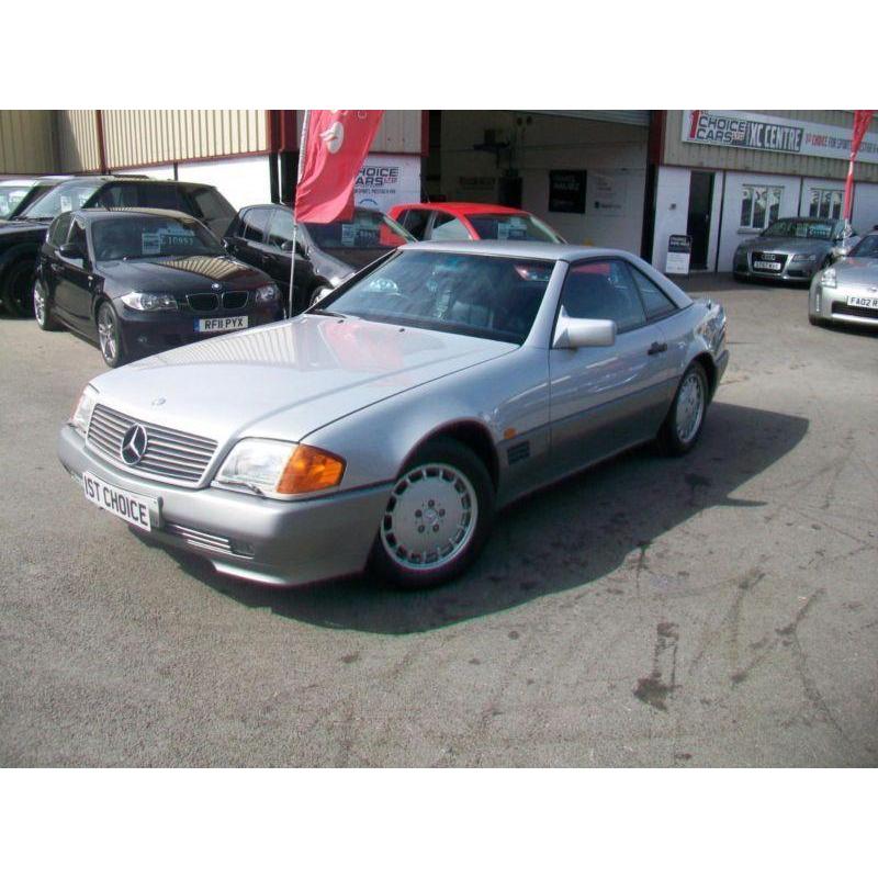 1990 MERCEDES SL300 SL300 24 VALVE JUST 50000 MILES BY 2 OWNERS REMARKABLE