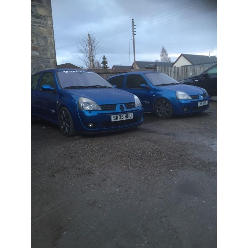 Clio 182 swap cheaper px