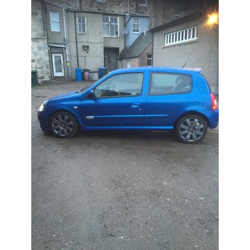 Clio 182 swap cheaper px