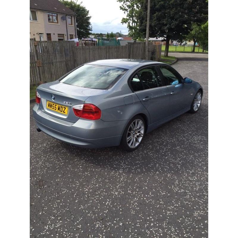 BMW 3 series blue E90 November 2005