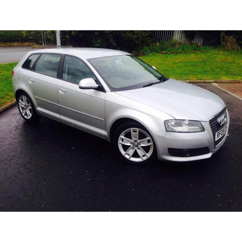 2009 Audi A3 1.9 TDI e Sport Sportback 5dr Diesel Manual (119 g/km, 104 bhp)