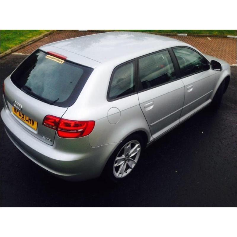 2009 Audi A3 1.9 TDI e Sport Sportback 5dr Diesel Manual (119 g/km, 104 bhp)