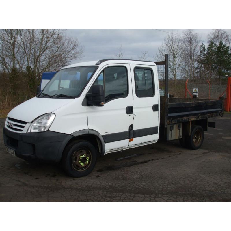 .2007/57 Iveco/ DILY 35.12 CREW/CAB TIPPER 2.3 DIESEL