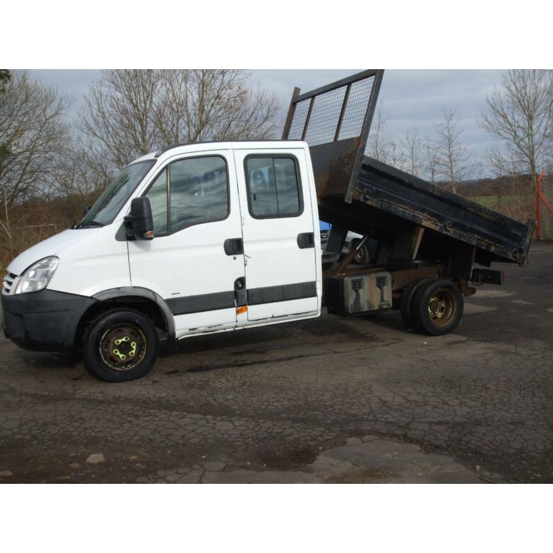 .2007/57 Iveco/ DILY 35.12 CREW/CAB TIPPER 2.3 DIESEL