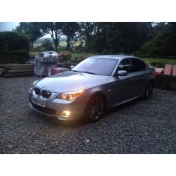 RARE 2006 BMW E61 530D M-SPORT,sat nav,Bluetooth,Msport interior,Remapped to 300 BHP 2 keys new MOT