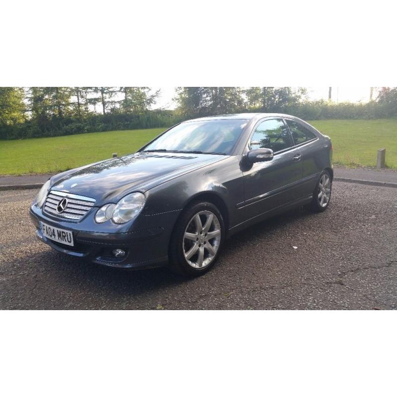 Mercedes-Benz C Class 1.8 C200 Kompressor 2dr *** Full Service History** Low Miles** Great Runner