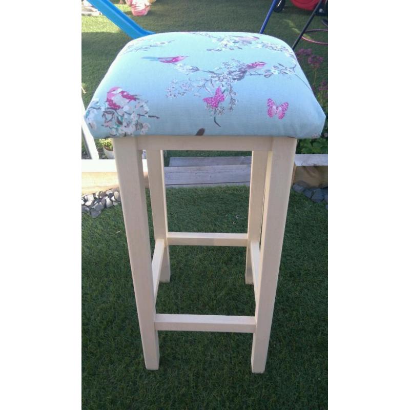 SHABBY CHIC STYLE HIGH KITCHEN / BAR STOOL