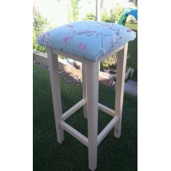 SHABBY CHIC STYLE HIGH KITCHEN / BAR STOOL