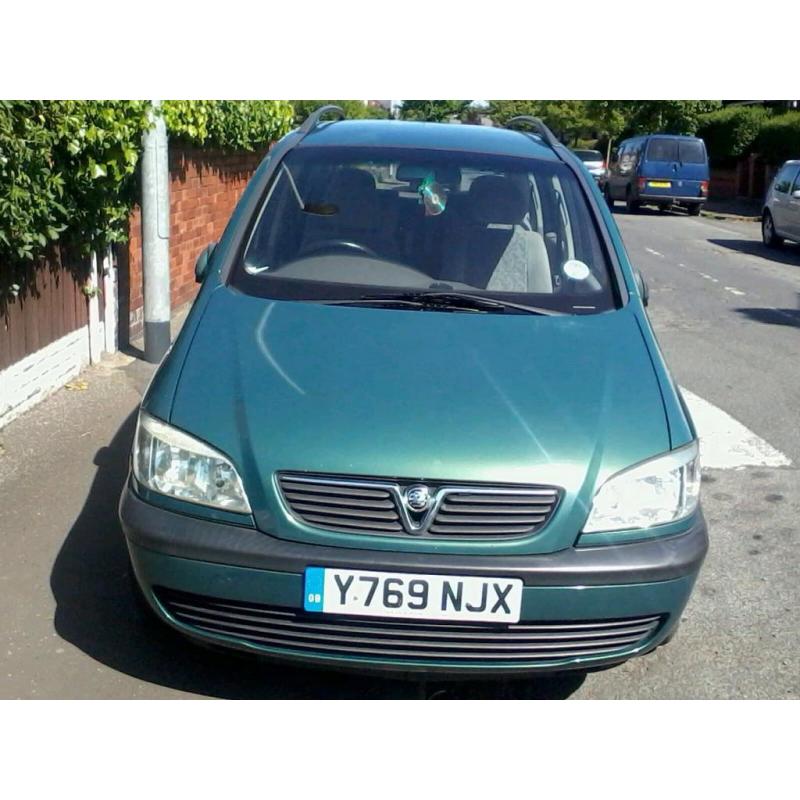 Vauxhall zafira 1.8