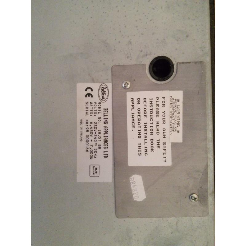 Belling Solid Plate Electric Hob