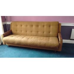 Genuine 1950's 3 piece suite (Ercol possibly) Needs upholstering but very sturdy. Collection only