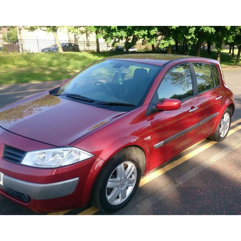 RENAULT MEGANE DYNAMIQUE 16V 5 DOOR HATCHBACK**12** MTHS MOT++ S/H++ EXCELLENT CONDITION