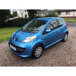 2006 PEUGEOT 107 1.0 URBAN ** MOTD JULY 2017 ** c1 aygo