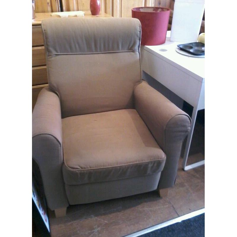 recliner chair beige