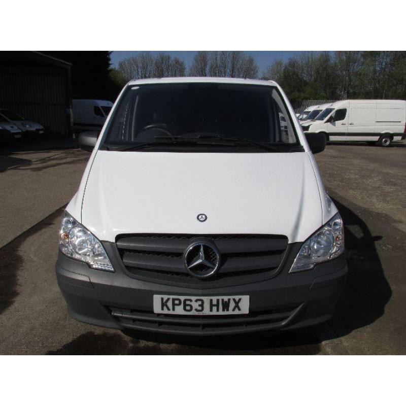 Mercedes-Benz Vito 113 CDi LWB Van DIESEL MANUAL WHITE (2013)