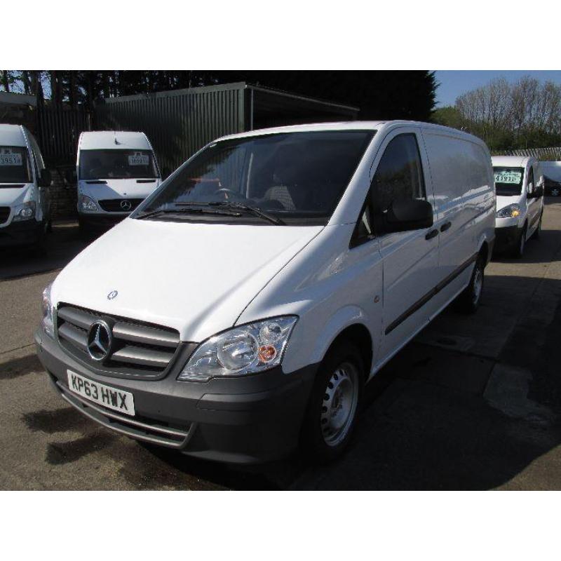 Mercedes-Benz Vito 113 CDi LWB Van DIESEL MANUAL WHITE (2013)