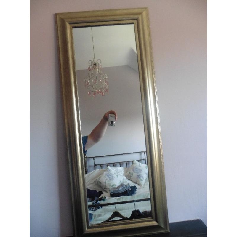 Wall Mirrors pewter effect frame