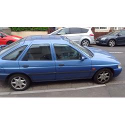 Ford escort 1.6 finnesse taxed and mot good car never let me down has towbar slight damage and rust