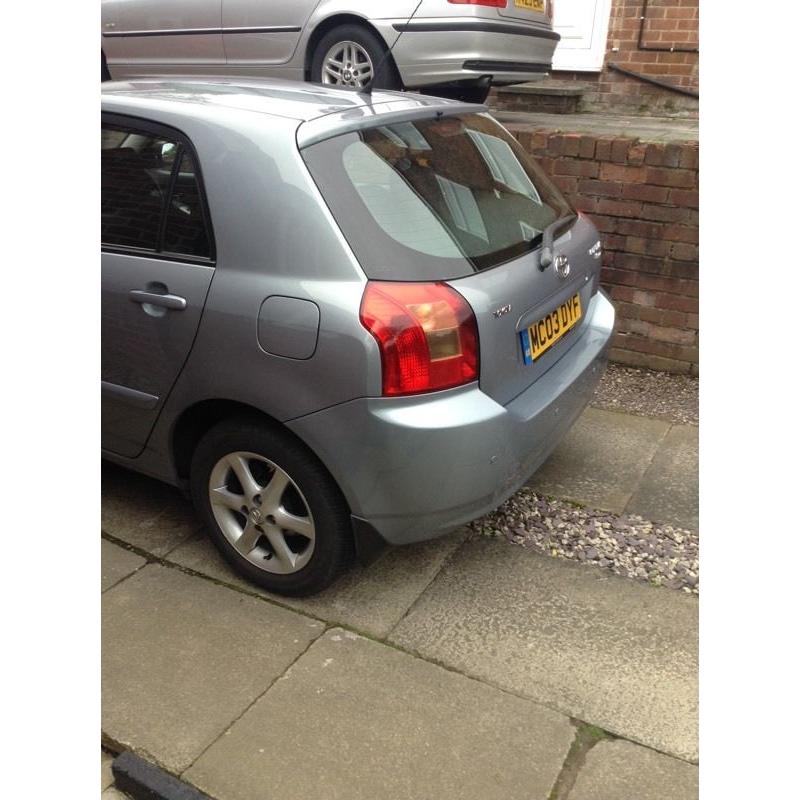 Toyota Corolla VVTI 1.4 2003 12 months mot 97k miles fantastic car good con