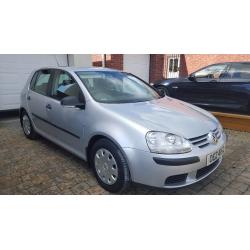 VOLKSWAGEN GOLF 1.6 FSI S, **FULL MOT & VERY LOW MILES AT 44K**, RCL, E/W, & 3 MONTH WARRANTY!