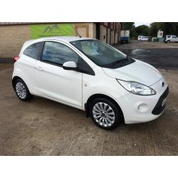 2013 Ford Ka 1.2 Zetec White **Full Ford Service History** (fiesta,clio,ibiza,polo,aygo)