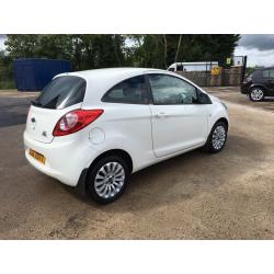 2013 Ford Ka 1.2 Zetec White **Full Ford Service History** (fiesta,clio,ibiza,polo,aygo)