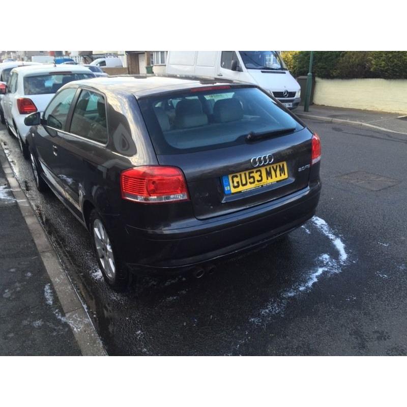 Audi A3 2.0l tfsi mot good runner 2 previous owners