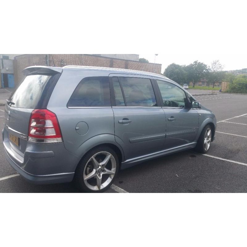 VAUXHALL ZAFIRA SRI 1.9 DIESEL 2008 MANUAL 150 BHP