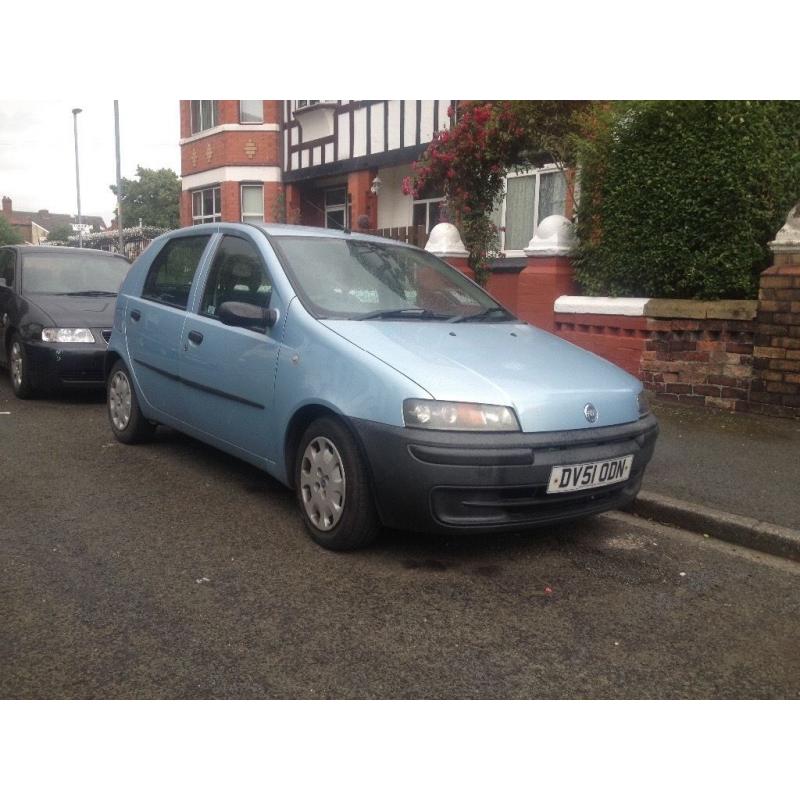 Diesel 2001 Fiat Punto 1.9. Long Mot