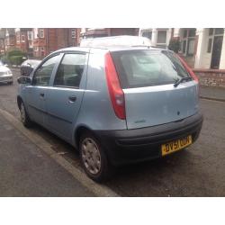 Diesel 2001 Fiat Punto 1.9. Long Mot