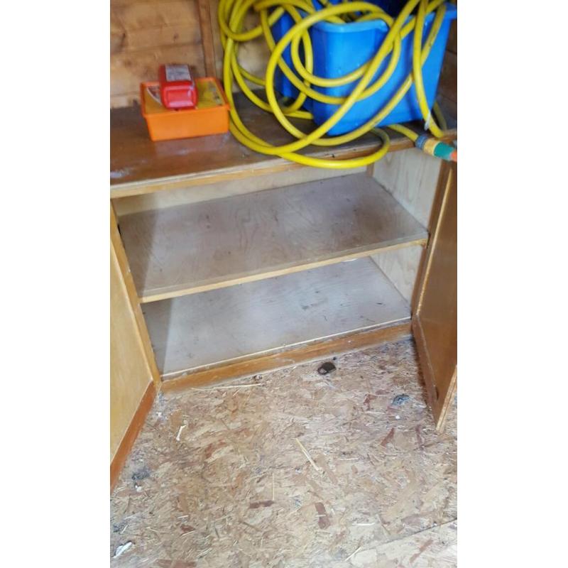 Wooden cupboard