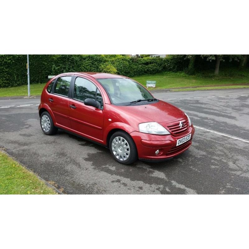 2003 Citroen C3 1.4 HDi SX small economical diesel car