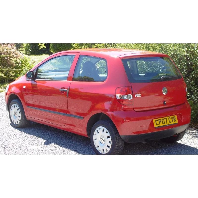 2007 VW Urban Fox only 21000 miles, full vw service history (8 stamps ) 9 months MOT, 1 owner