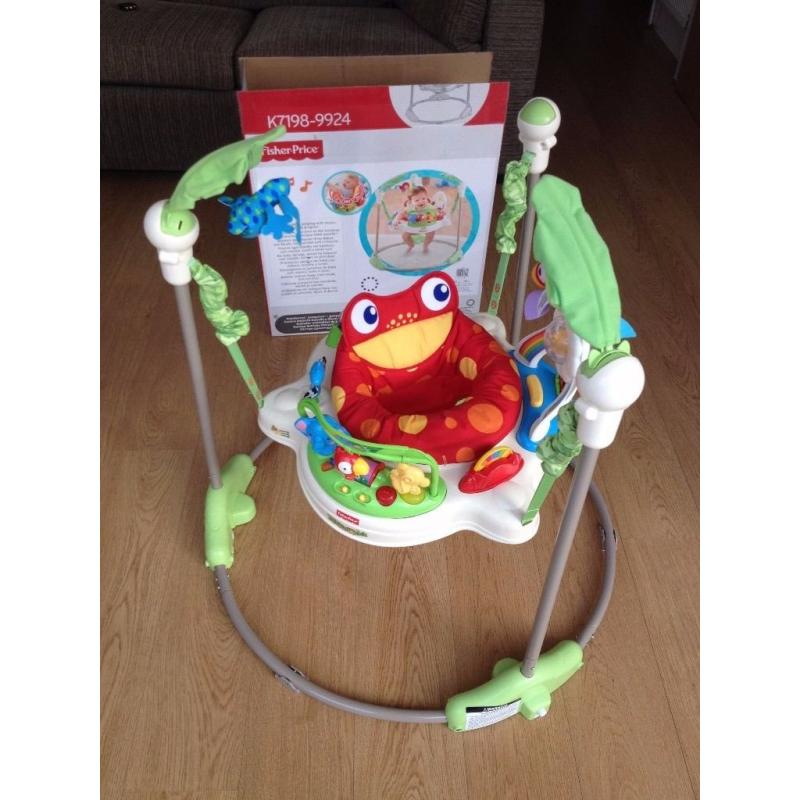 Baby bouncer Jumperoo Fisher Price - Rainforest. Little use