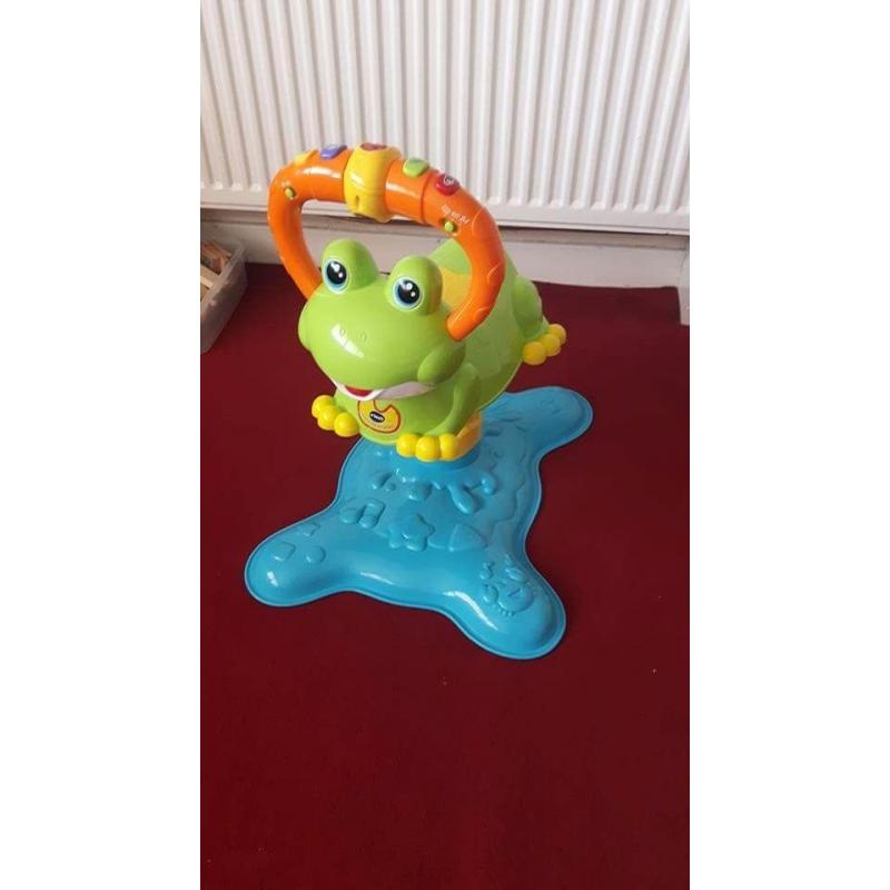 Vtech discover & bounce frog.PERFECT COND.needs gone TODAY!