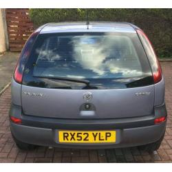 Vauxhall corsa 2002 on a 52 plate *long mot* only done 74k (not astra focus clio fiesta punto)