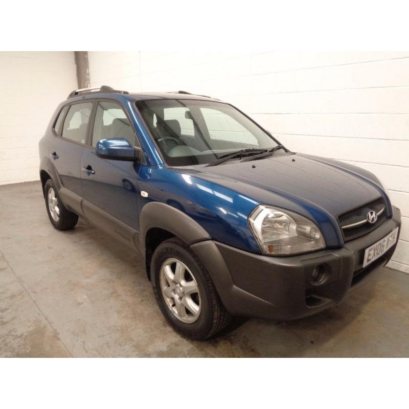 HYUNDAI TUSCON DIESEL 4X4 , 2006 REG , ONLY 62000 MILES + HISTORY , LONG MOT , FINANCE , WARRANTY