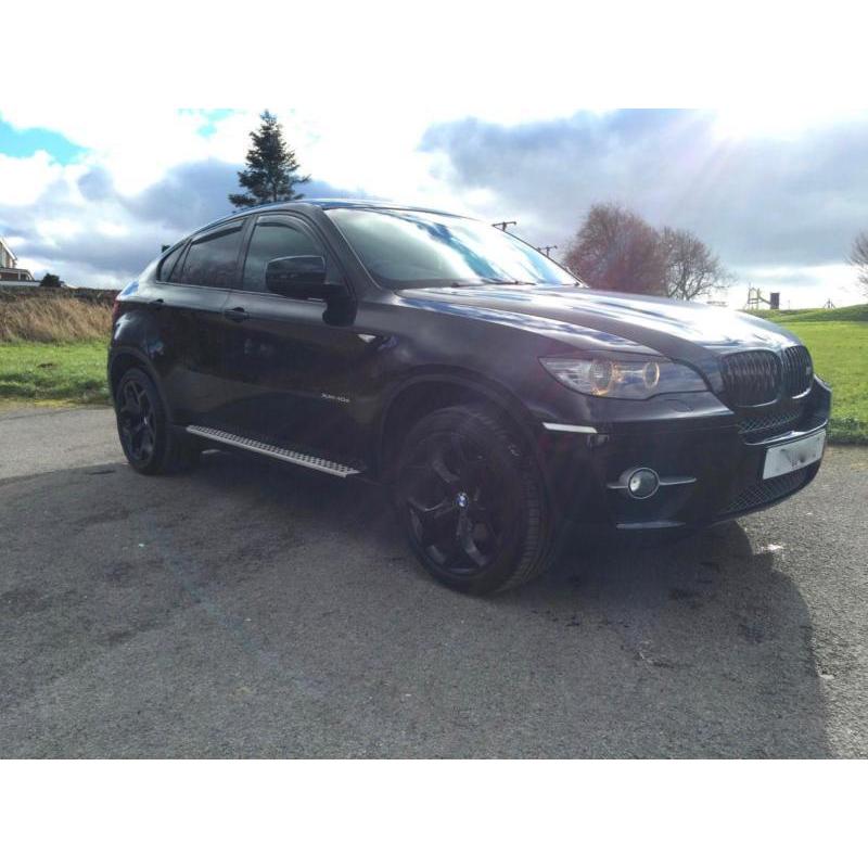 BMW X6 3.0TD ( 306bhp ) 4X4AUTO xDrive40d BLACK 2011