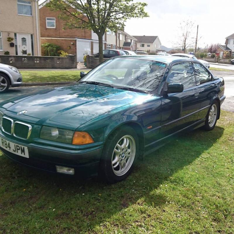 BMW E36 323 Coupe, Manual. MOT'd. Unmolested, clean for age