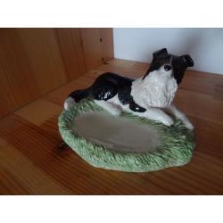 Border collie spoon rest by Border fine arts