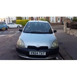 TOYOTA YARIS 1.0 PETROL MOT 20 AUGUST TAX READY TO DRIVE